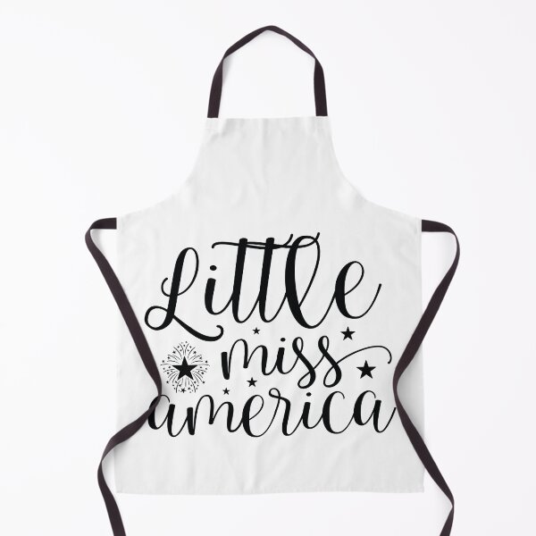 Item preview, Little Miss America - 4th Of July Quotes Retro Vintage USA Patriotic Girl Gift designed and sold by FuzionRaptor.