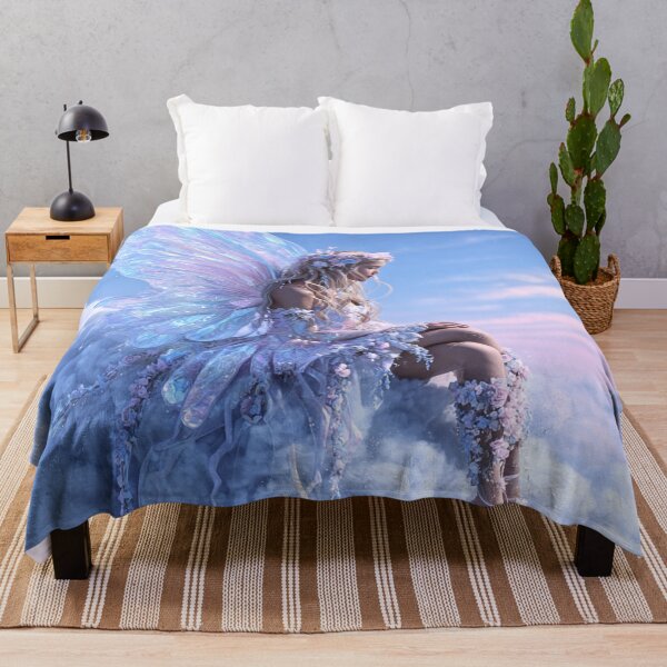 Item preview, Dreamy Cloud Fairy Above The Sky designed and sold by Storybook Botanica.