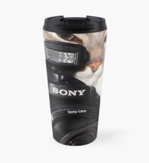 Camera Cat Travel Mug