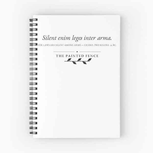 Item preview, Silent Enim Leges Inter Arma: Cicero Latin Quote designed and sold by The Painted Fence.