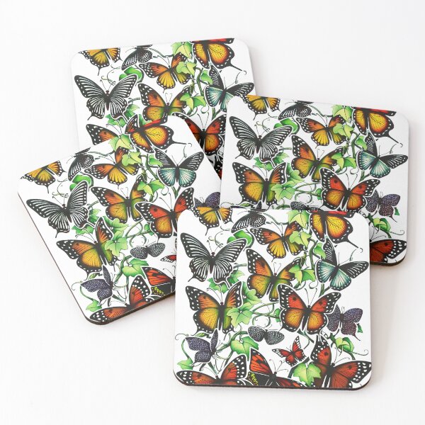 Item preview, Butterfly Gathering designed and sold by FoldedRainbow.