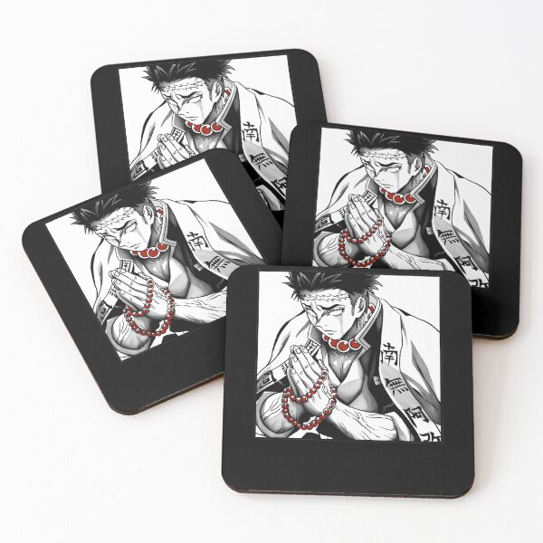 Item preview, Namu Amida Butsu Gyomei Himejima Demon Slayer  designed and sold by visionsunveiled.