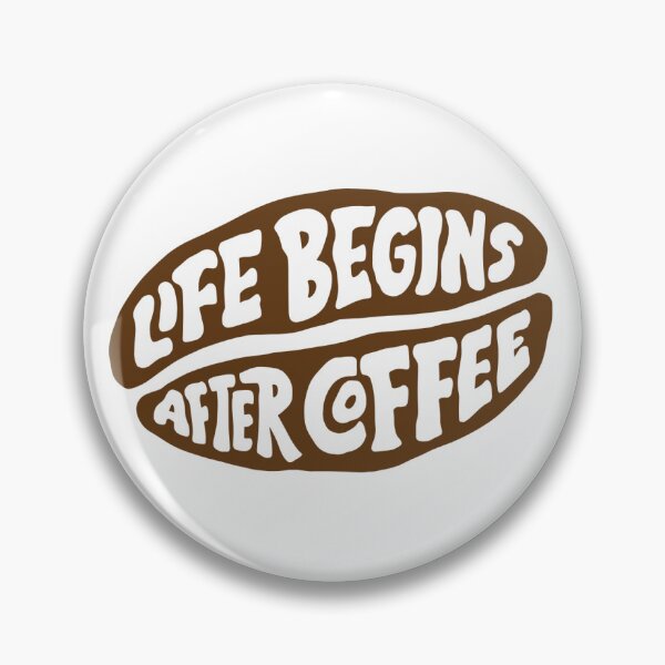 Item preview, Life Begins After Coffee designed and sold by Sarah Weaver.