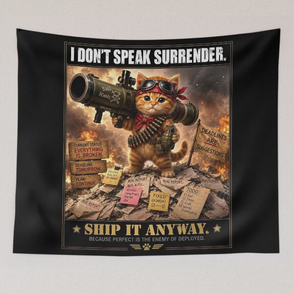 Item preview, I Don't Speak Surrender designed and sold by IndigoExchange.