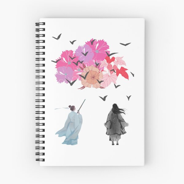 Item preview, Blossoms Beneath the Silent Sky | Ancient Fantasy Floral Art designed and sold by Suzaku Studio.