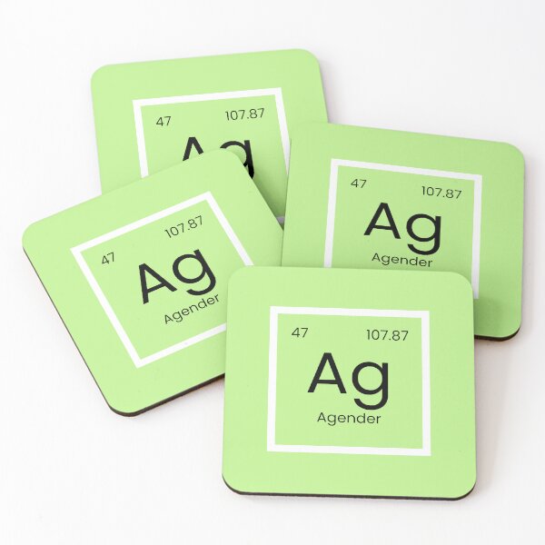 Item preview, Agender Chemistry Element designed and sold by Cute-Chaotic-Co.