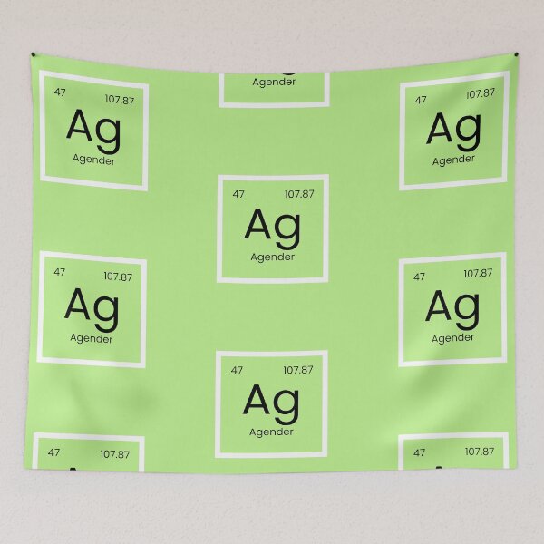 Item preview, Agender Chemistry Element designed and sold by Cute-Chaotic-Co.