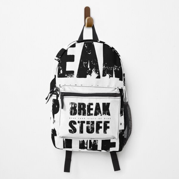 Item preview, BREAK STUFF | Grunge Streetwear Typography Design | Darkmosfear designed and sold by Darkmosfear.