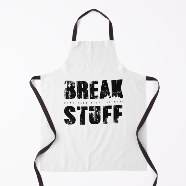 Item preview, BREAK STUFF | Grunge Streetwear Typography Design | Darkmosfear designed and sold by Darkmosfear.