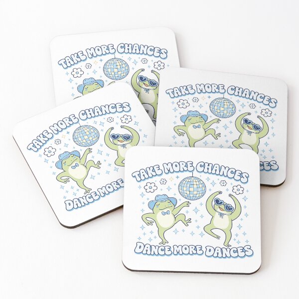 Item preview, Take More Chances Dance More Dances,Funny Frog Gift designed and sold by CloudyPress.