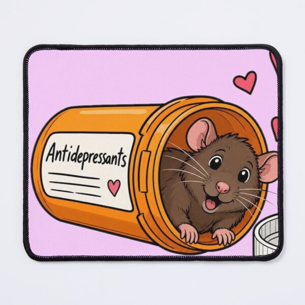 Item preview, Antidepressant Rat designed and sold by The King's general goods.