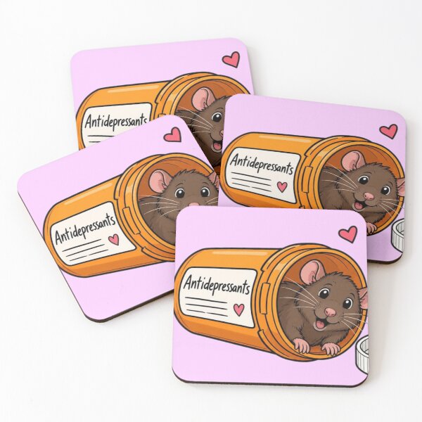 Item preview, Antidepressant Rat designed and sold by The King's general goods.