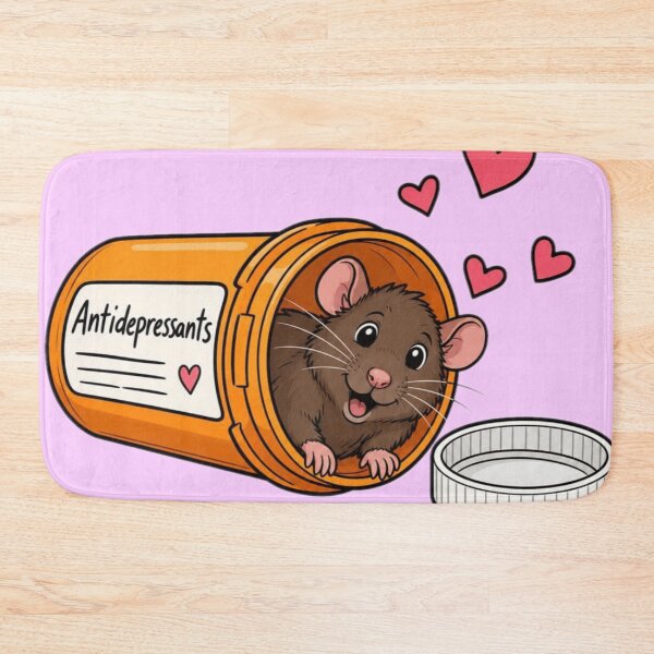 Item preview, Antidepressant Rat designed and sold by The King's general goods.