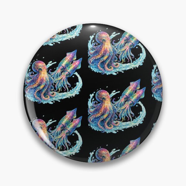 Item preview, Iridescent sea creatures in motion designed and sold by Side Quest Co..