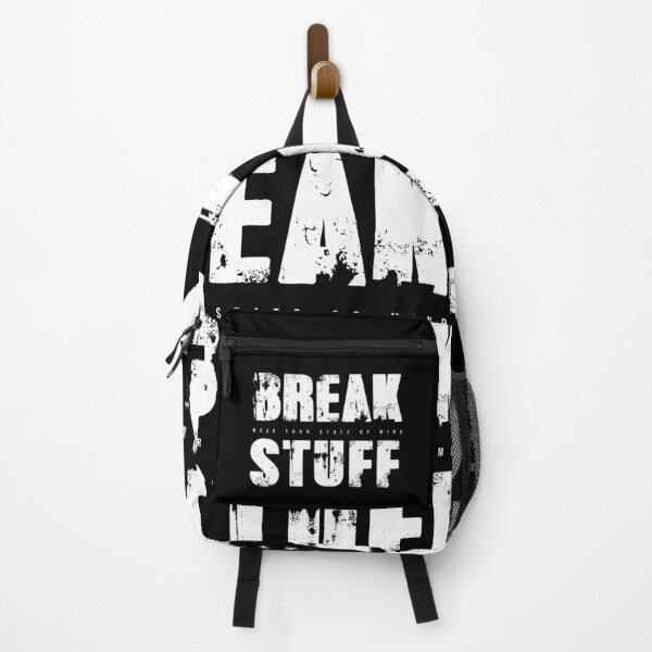 Item preview, BREAK STUFF | Grunge Streetwear Typography Design | Darkmosfear designed and sold by Darkmosfear.
