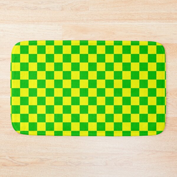 Item preview, Green and Yellow Chequered Pattern designed and sold by Jeallan Designs.