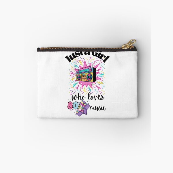 Item preview, Just a girl who loves 80's music designed and sold by Oreo2020 Creations.