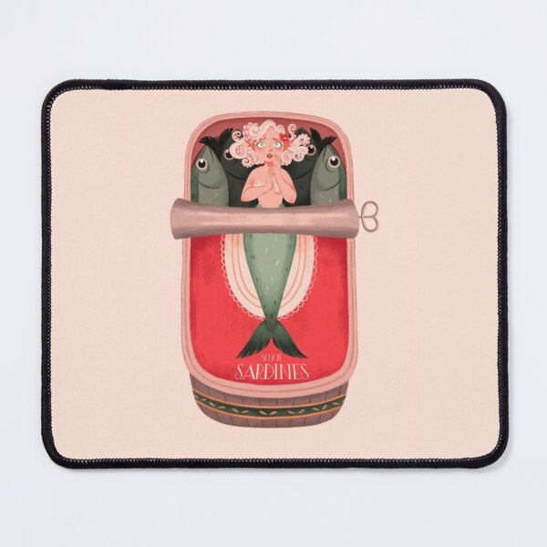 Item preview, Selkie Sardines Mermaid Tin Can designed and sold by Adronia.