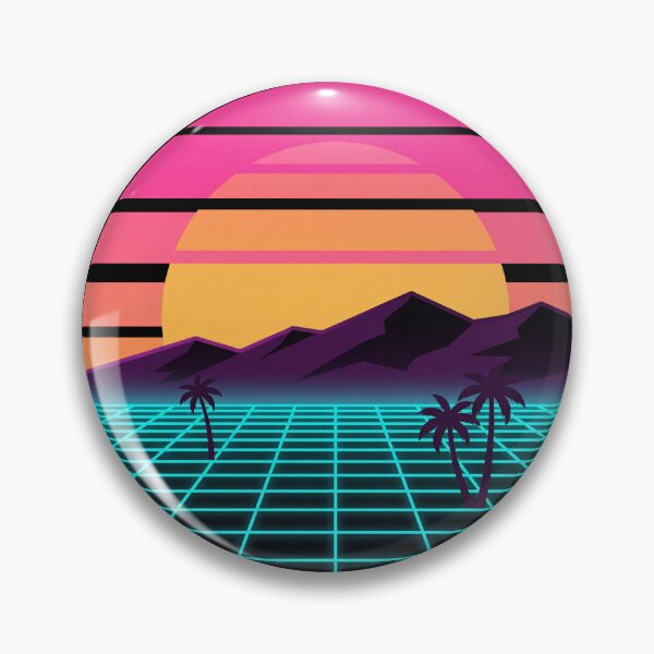 Item preview, Retro Synthwave Sunset Vaporwave Aesthetic designed and sold by Fakhim95.