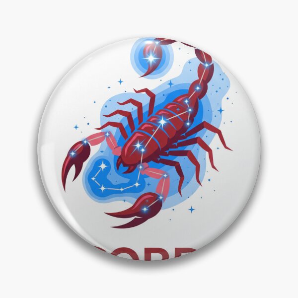 Item preview, Scorpio Zodiac Sign Oct 23 Nov 21 Celestial Constellation Art designed and sold by Vivaro.
