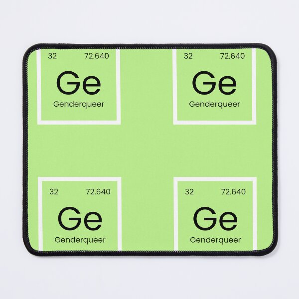 Item preview, Genderqueer Chemistry Element designed and sold by Cute-Chaotic-Co.