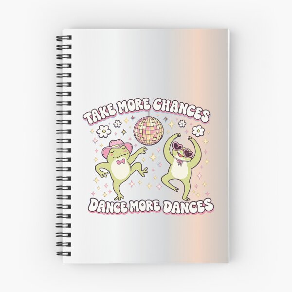 Item preview, Take More Chances Dance More Dances,Funny Frog Gift designed and sold by CloudyPress.