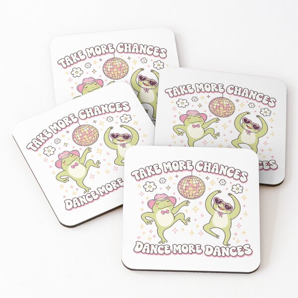 Item preview, Take More Chances Dance More Dances,Funny Frog Gift designed and sold by CloudyPress.