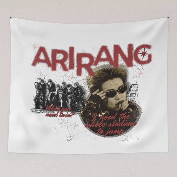 Item preview, Arirang BTS design designed and sold by ARMYPLUGCO.