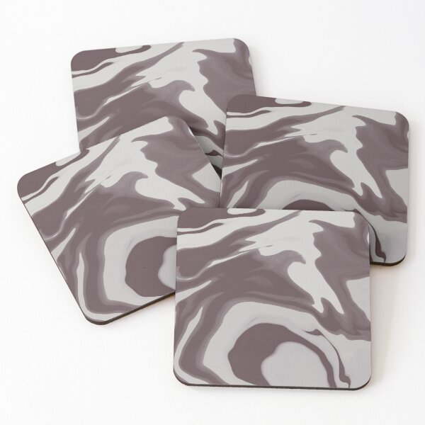 Item preview, Chocolate pudding abstract pattern designed and sold by CottageComfortsShoppe.