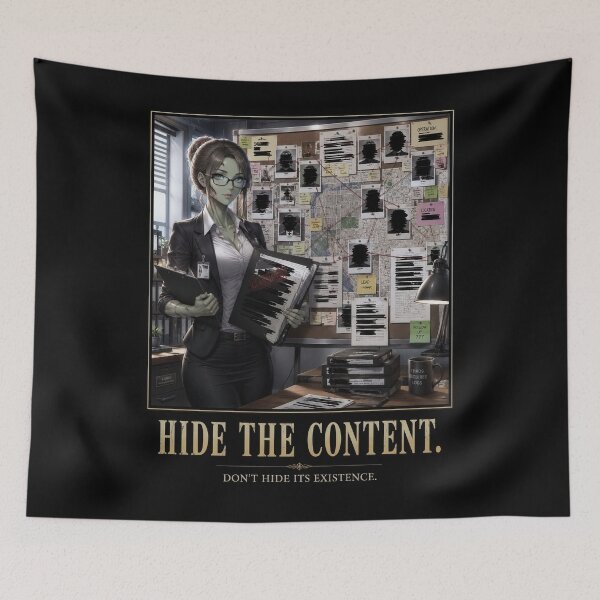 Item preview, Lauren - Hide the Content, Not its Existence designed and sold by IndigoExchange.