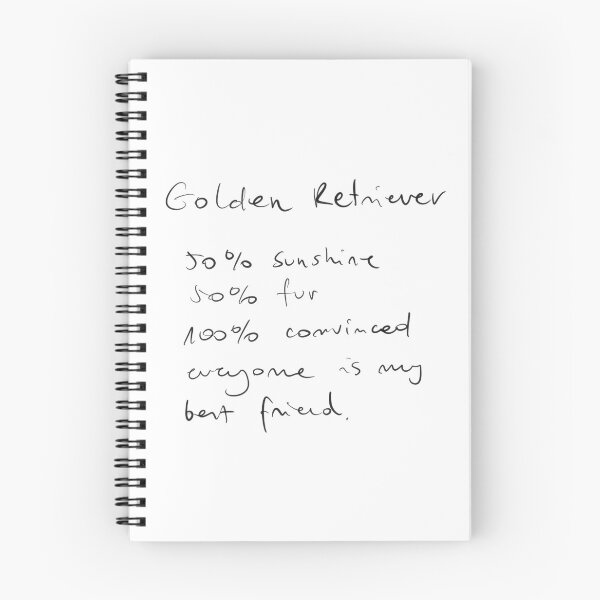 Item preview, Golden Retriever owner manual- Funny dog breed description designed and sold by Malvamalu.