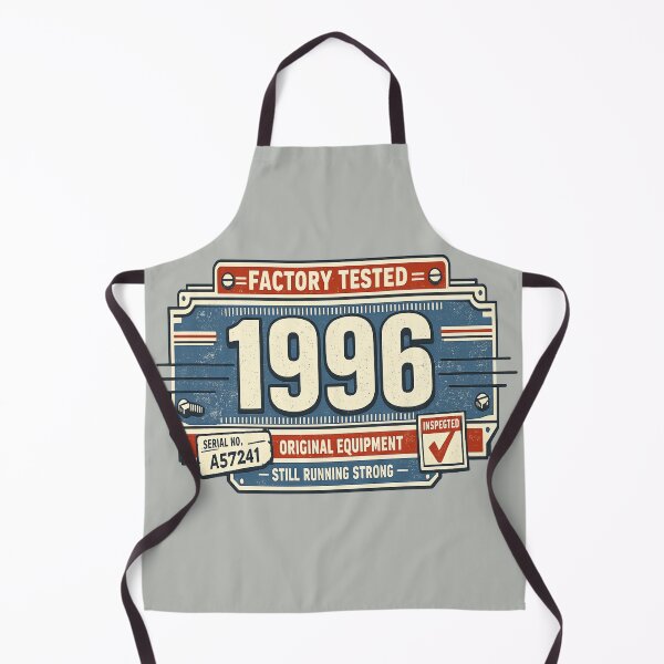 Item preview, 1996 Factory Tested 30th Birthday Shirt for Men and Women designed and sold by POD DYNASTY | Original Print On Demand T-Shirt Graphics.