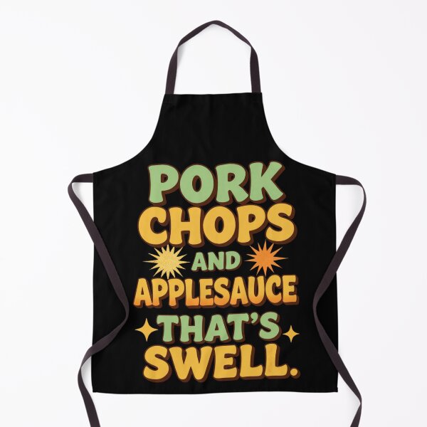 Item preview, Pork Chops and Applesauce designed and sold by DesignsForThee.