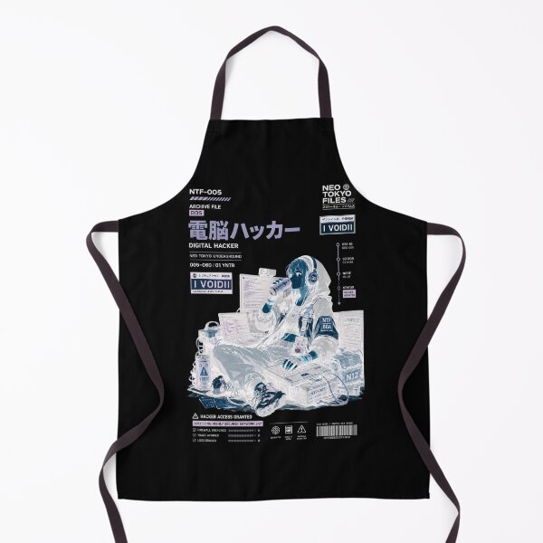 Item preview, Neo Tokyo Files 005 Negative - Digital Hacker | Cyberpunk Anime Techwear Girl designed and sold by Noro Art .