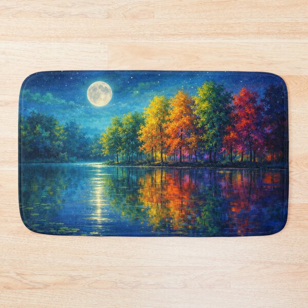 Item preview, Moonlit Rainbow Forest designed and sold by Joey Santiago.