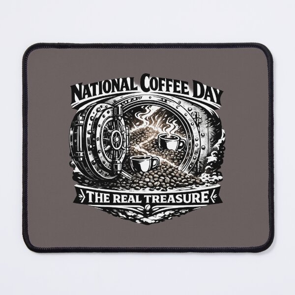 Item preview, The Real Treasure National Coffee Day Submarine Vault designed and sold by irfanshikh.