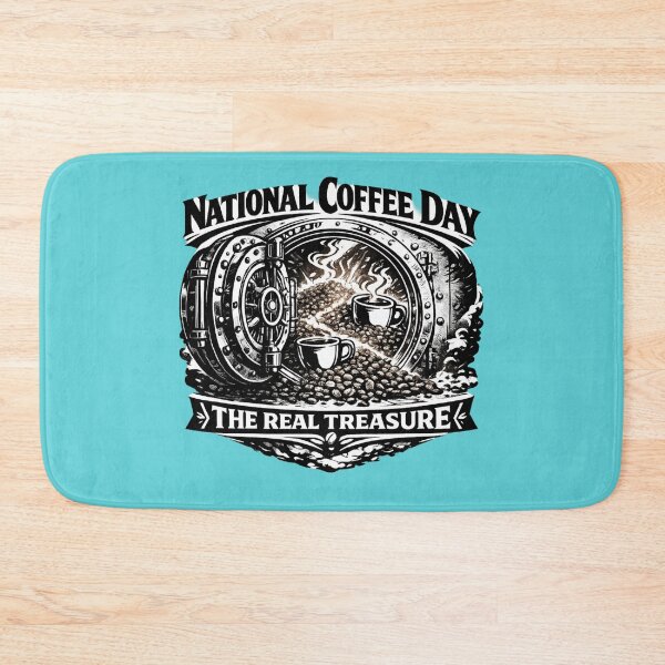 Item preview, The Real Treasure National Coffee Day Submarine Vault designed and sold by irfanshikh.