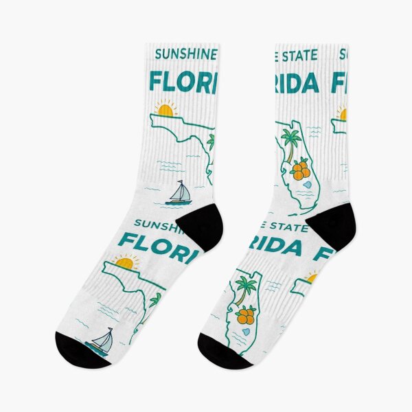 Item preview, Florida the Sunshine State Map designed and sold by NewGen-For-You.
