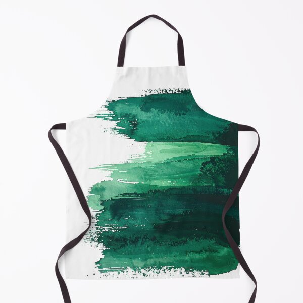 Item preview, Abstract Classic Green Watercolor Brush  designed and sold by BetweenForms.