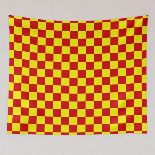 Item preview, Red and Yellow Chequered Pattern designed and sold by Jeallan Designs.