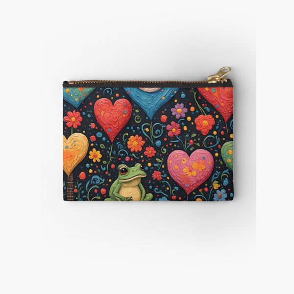 Item preview, 1960's Hippy Floral Hearts  designed and sold by TheDarkWardrobe.