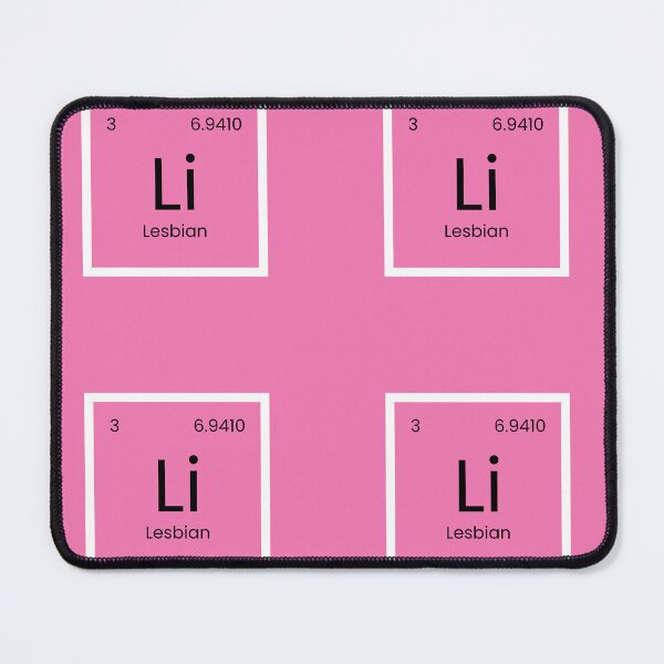 Item preview, Lesbian Chemistry Element designed and sold by Cute-Chaotic-Co.