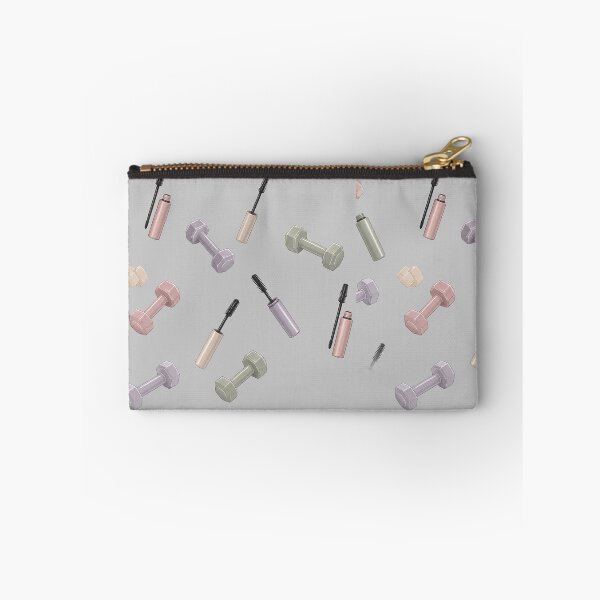 Item preview, Cute Gym Girl Pattern | Pastel Fitness and Makeup Seamless Design designed and sold by MimiSabu.