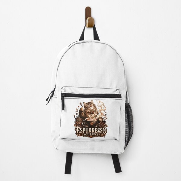 Item preview, Espurresso Yourself Funny Cat Coffee Art designed and sold by pradeepvisuals.