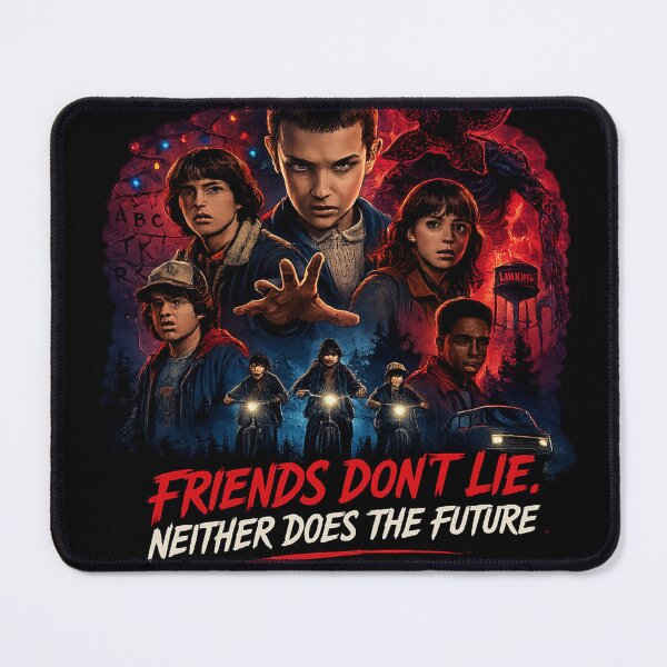 Item preview, Friends Don't Lie – Retro Horror Inspired Sticker Art designed and sold by AndGarciart.