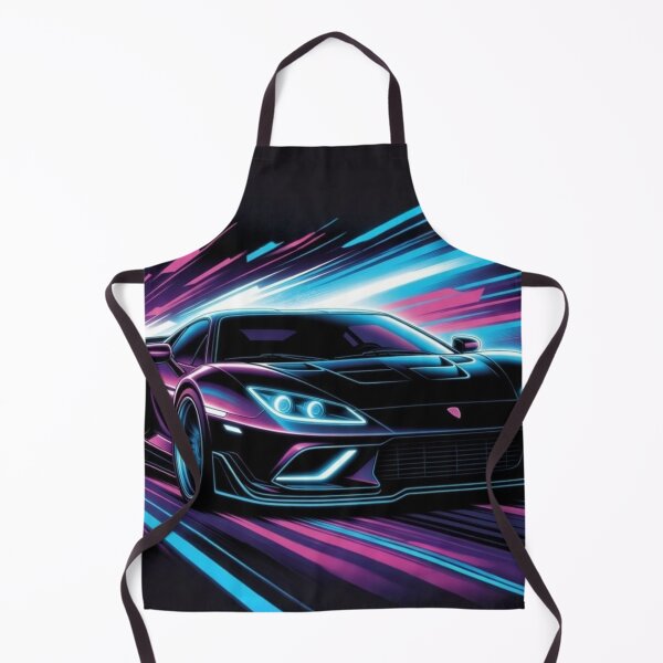 Item preview, Neon Hypercar Speed | Synthwave Cyberpunk Racing Digital Art designed and sold by Nexus Space.