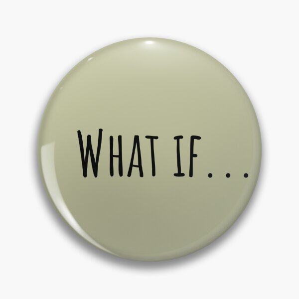 Item preview, What if — ND Burnout Overthinking designed and sold by Notty DOT.