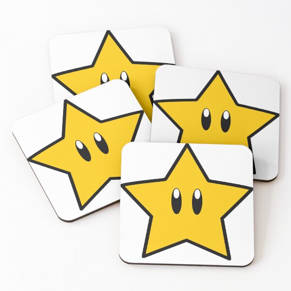 Item preview, Super Mario Super Star designed and sold by Shiningsticker8.