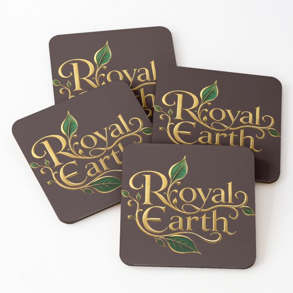 Item preview, Royal Earth Elegant Gold and Green Typography designed and sold by RoyalEarthstore.