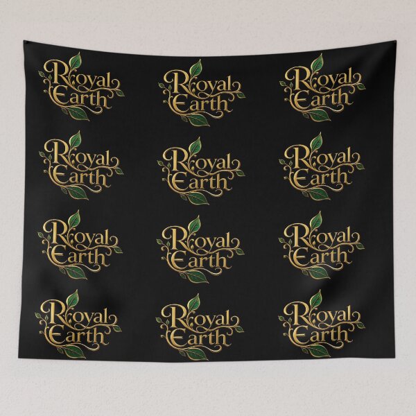 Item preview, Royal Earth Elegant Gold and Green Typography designed and sold by RoyalEarthstore.